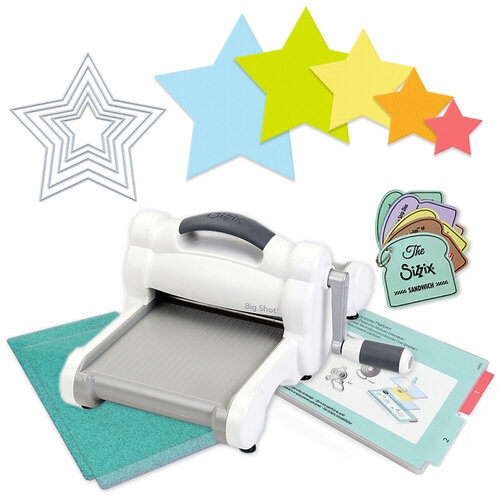 Sizzix - Big Shot Machine Die Cutting Bundle - Nested Stars