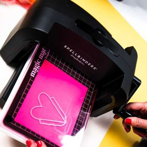 Spellbinders - Platinum 6 Die Cutting Machine - Tool N One Bundle - Black with Pink Cutting Plates - Nested Basics Bundle Spellbinders - Platinum 6 Die Cutting Machine - Tool N One Bundle - Black with Pink Cutting Plates - Nested Basics Bundle