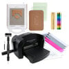 Spellbinders - Black Platinum 6 Die Cutting Machine with Tool N One - Glimmer Hot Foil System Bundle