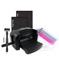 image of Spellbinders - Platinum 6 Die Cutting Machine - Tool N One Bundle - Black with Pink Cutting Plates - Magic Mat Bundle