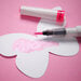 Scrapbook.com - Glitter Brush Marker - Raspberry Pink