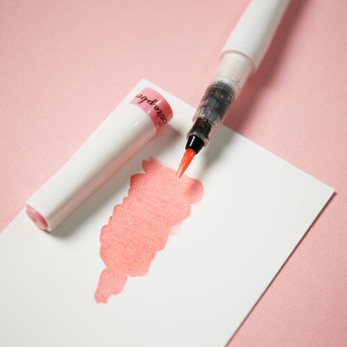  Glitter Brush Marker - Pretty Pink