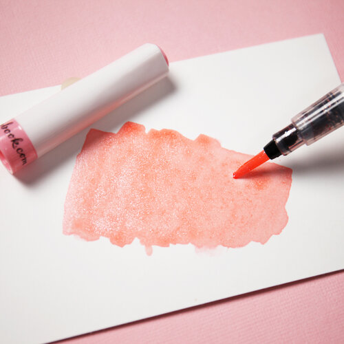  Glitter Brush Marker - Pretty Pink