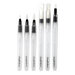 Scrapbook.com - Water Brushes - Flat and Round Tips - Pack of 6 Sizes