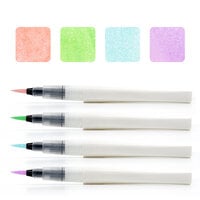 Scrapbook.com - Glitter Brush Marker Bundle - Pastels - 4 Pack