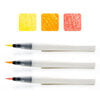 Scrapbook.com - Glitter Brush Marker Bundle - Sunset - 3 Pack