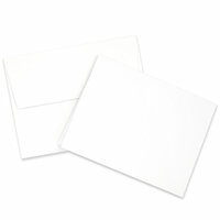 Card and Envelope Set - A2 White - 25 Pack
