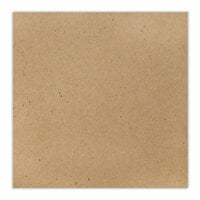 Paper Accents Chipboard 12x12 1x Heavy 52pt Natural 5pc