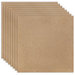 Scrapbook.com - 12 x 12 Chipboard - Standard - 20pt - Natural - Ten Sheets