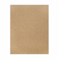 Scrapbook.com - 8.5 x 11 Chipboard - Standard - 20pt - Natural - One Sheet