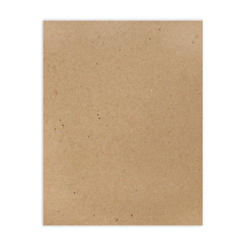 Scrapbook.com - 8.5 x 11 Chipboard - 1X Heavy - 52pt - Natural - One Sheet