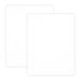 Scrapbook.com - 8.5 x 11 Chipboard - 1X Heavy - 50pt - White 2 Side - 2 Sheets