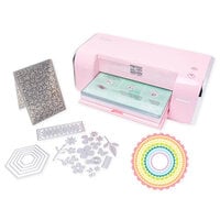image of Sizzix - Big Shot Switch Plus Machine Die Cutting Bundle - Cherry Blossom - Nested Fancy Circle Borders