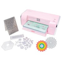 Exclusive Sizzix Big Shot Switch Plus Machine Die Cutting Bundle - Cherry Blossom - Nested Flowers