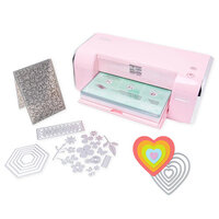 Exclusive Sizzix Big Shot Switch Plus Machine Die Cutting Bundle - Cherry Blossom - Nested Hearts