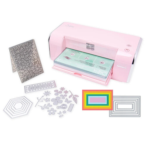Exclusive Sizzix Big Shot Switch Plus Machine Die Cutting Bundle - Cherry Blossom - Nested Rectangles