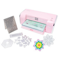 Exclusive Sizzix Big Shot Switch Plus Machine Die Cutting Bundle - Cherry Blossom - Nested Spring Flowers