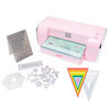 Exclusive Sizzix Big Shot Switch Plus Machine Die Cutting Bundle - Cherry Blossom - Nested Jumbo Triangle Pennants