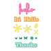 Scrapbook.com - Hello Bloom - Dies, Paper, Stamps