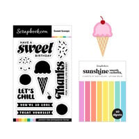 Scrapbook.com - Sweet Scoops Bundle - Dies, Paper, Stamp