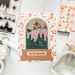 Scrapbook.com - Arched Snow Globe Bundle - Dies, Stamps, Shaker Domes