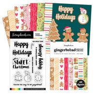 Joyful Christmas Stickers for Card Making and Scrapbooking – ViVi Stationery