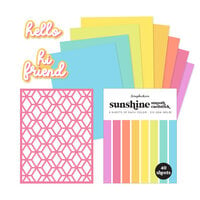 Scrapbook.com - Hi Friend Bundle - Dies and Paper