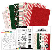 Scrapbook.com - Home for Christmas Bundle - Dies, Paper, Stamp