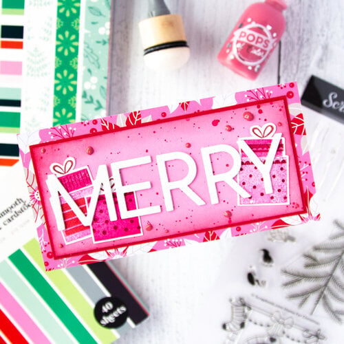Scrapbook.com - Home for Christmas Bundle - Dies, Paper, Stamps