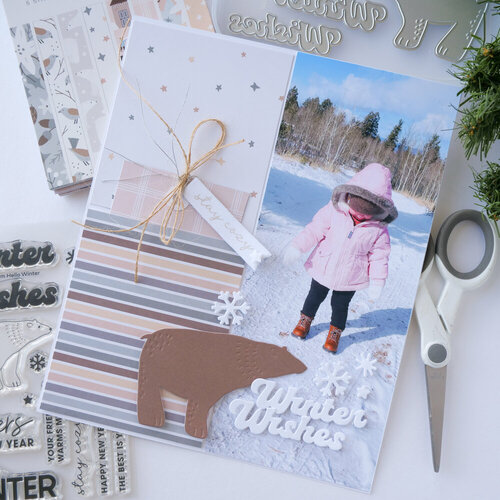 Hello Winter Bundle - Dies, Paper, Stamp 