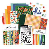 image of Scrapbook.com - Joyful Bundle - Dies, Paper, Stamp