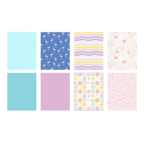Scrapbook.com - Sunkissed Summer - Die, Paper, Stamp