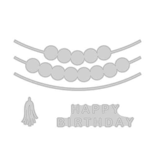 Scrapbook.com - Birthday Party Bundle - Dies and Paper