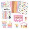 Scrapbook.com - Scoops of Fun Bundle - Dies and Paper