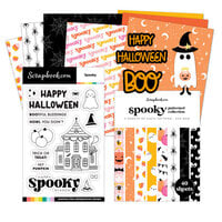 Scrapbook.com - Spooky Bundle - Dies, Paper, Stamp