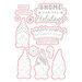 Scrapbook.com - Christmas Gnomes Bundle - Dies, Stencil, Stamp