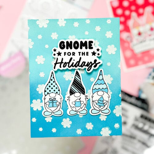 Scrapbook.com - Christmas Gnomes Bundle - Dies, Stencil, Stamp Scrapbook.com - Christmas Gnomes Bundle - Dies, Stencil, Stamp