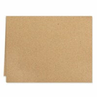 Scrapbook.com - Cards - Kraft A2 - Scored - 25 Pack