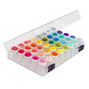 Scrapbook.com - Sponge Dauber Storage Box with 40 Clear Sponge Daubers Included