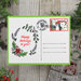 Scrapbook.com - Clear Photopolymer Stamp Set - Rustic Christmas Wreaths