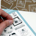 Scrapbook.com - Clear Photopolymer Stamp Set - Merry Mail