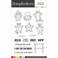 Clear Photopolymer Stamp Set - I Love You This Much