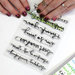 Scrapbook.com - Clear Photopolymer Stamp Set - Sentiments for Every Day