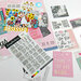 Scrapbook.com - Clear Photopolymer Stamp Set - Big Date Stamps