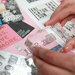 Scrapbook.com - Clear Photopolymer Stamp Set - Big Date Stamps