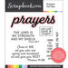 Scrapbook.com - Clear Photopolymer Stamp Set - Prayers for You