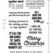 Scrapbook.com - Clear Photopolymer Stamp Set - Sassy Christmas