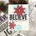 Scrapbook.com - Clear Photopolymer Stamp Set - Big and Bold Christmas