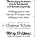 Scrapbook.com - Clear Photopolymer Stamp Set - Christmas Wishes
