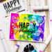 Scrapbook.com - Clear Photopolymer Stamp Set - Happy Holidays